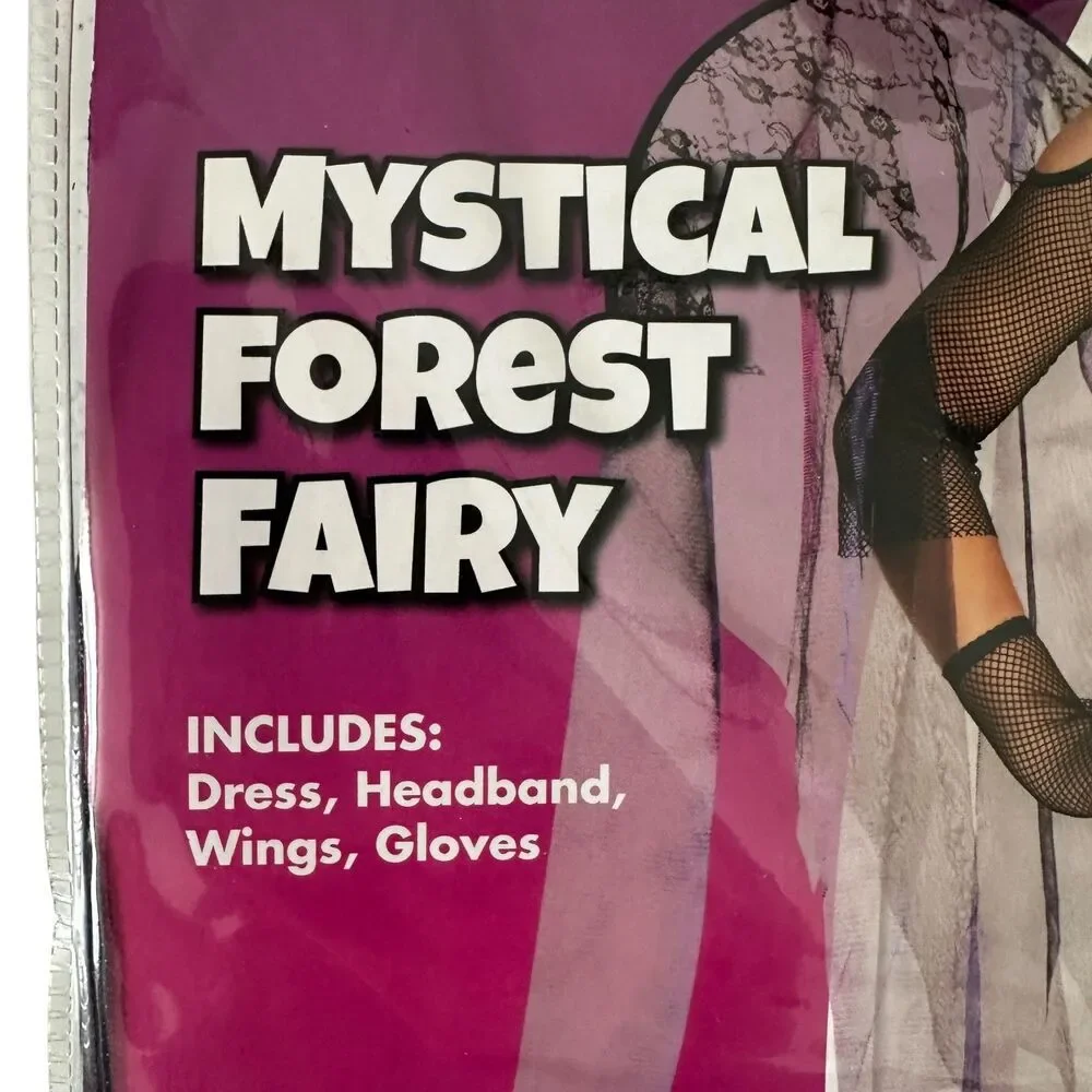 Spirit Halloween Mystical Forest Fairy Costume Dress Cosplay‎ Girls Size XL NWT